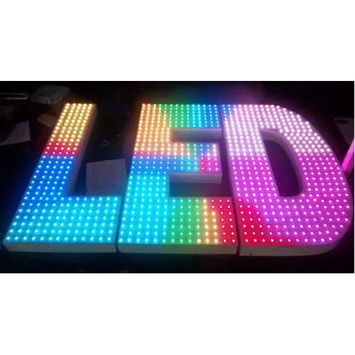Acrylic letter signage